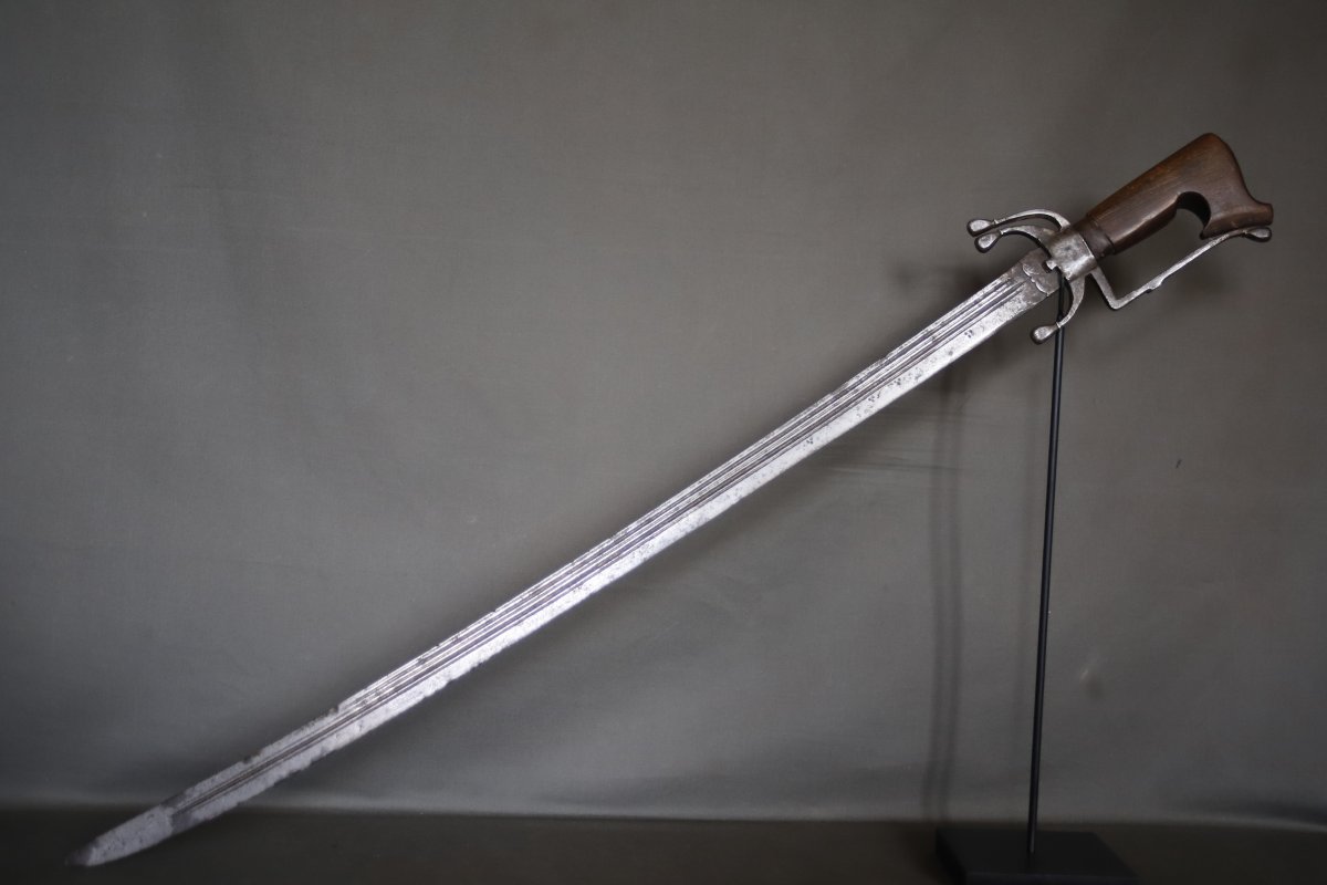 Sabre nimcha à lame Européenne - maroc, 17ème-19ème siècle-photo-3