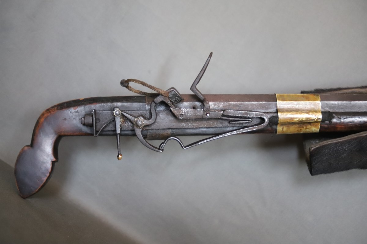 Fusil à silex Indochinois ou Chinois- Indochine, Sud Chine, 19ème-début 20ème siècle-photo-4