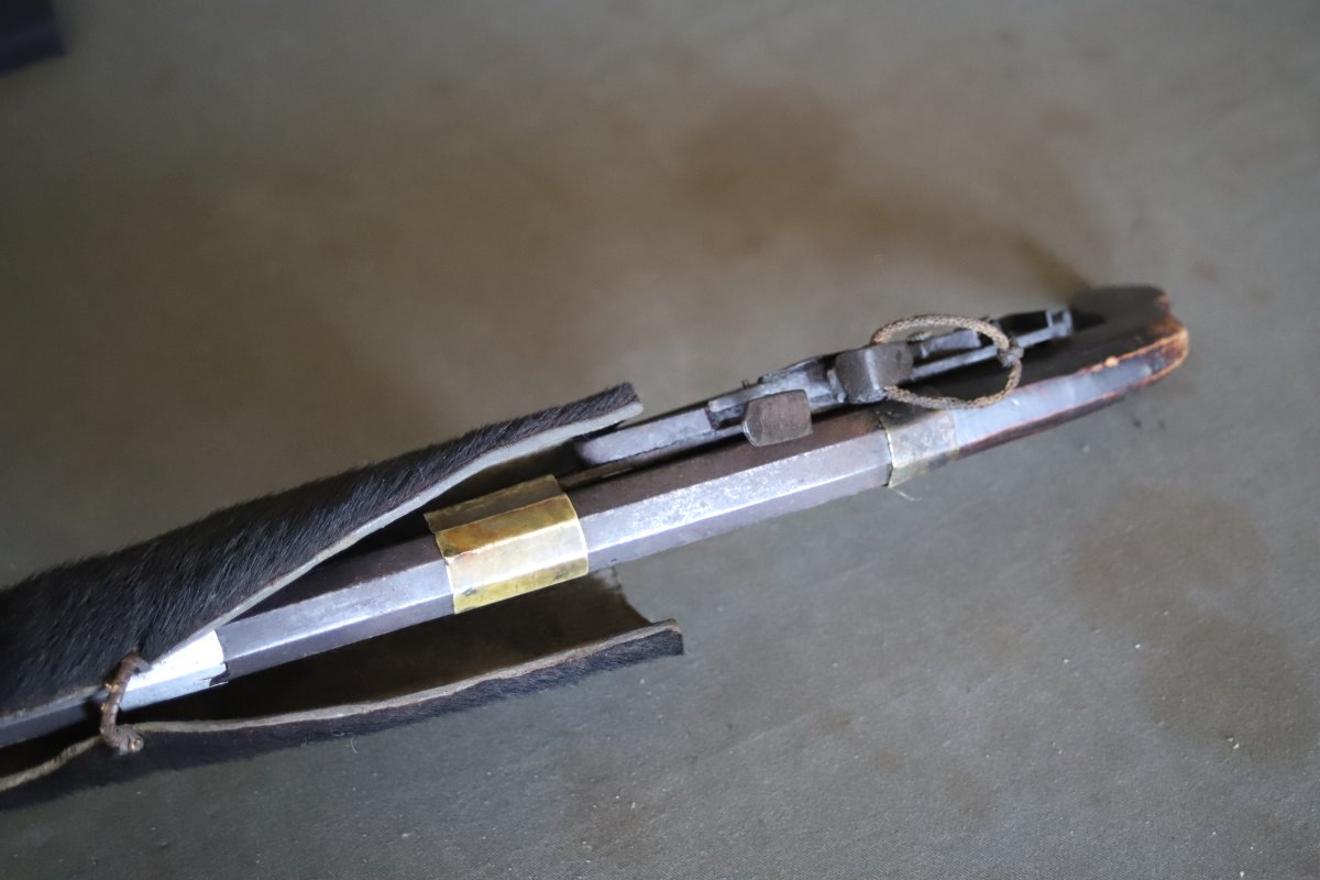 Fusil à silex Indochinois ou Chinois- Indochine, Sud Chine, 19ème-début 20ème siècle-photo-7