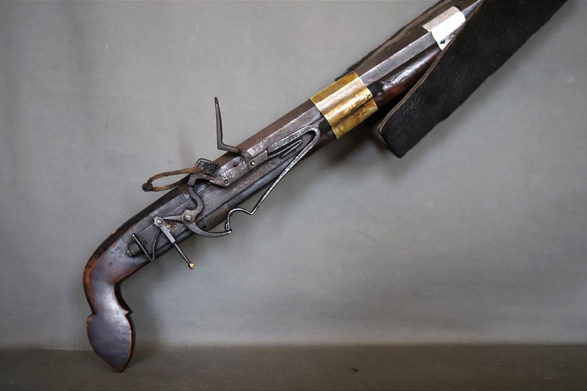 Fusil à silex Indochinois ou Chinois- Indochine, Sud Chine, 19ème-début 20ème siècle