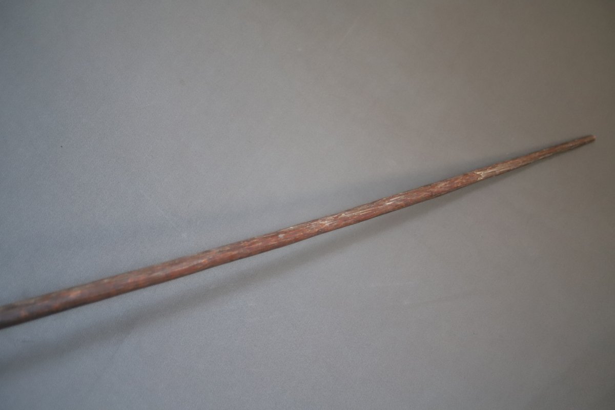 Four Wooden Kanak Spears - New Caledonia, Late 19th To Early 20th Century-photo-7