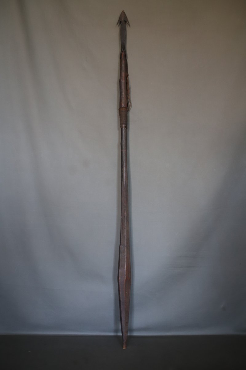 Harpun Used For Hunting Hippos – West Africa, Banks Of The Niger River, First Half Of The 20th Century-photo-3