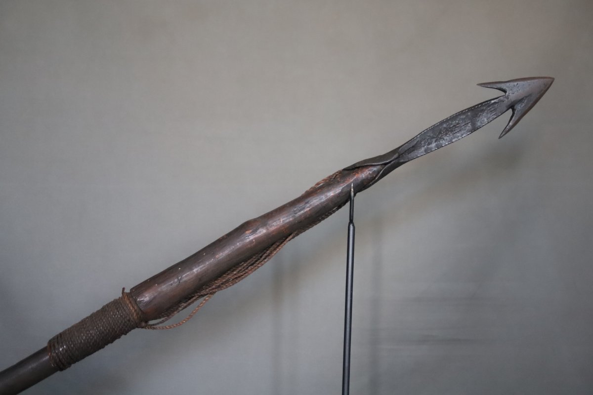 Harpun Used For Hunting Hippos – West Africa, Banks Of The Niger River, First Half Of The 20th Century-photo-2