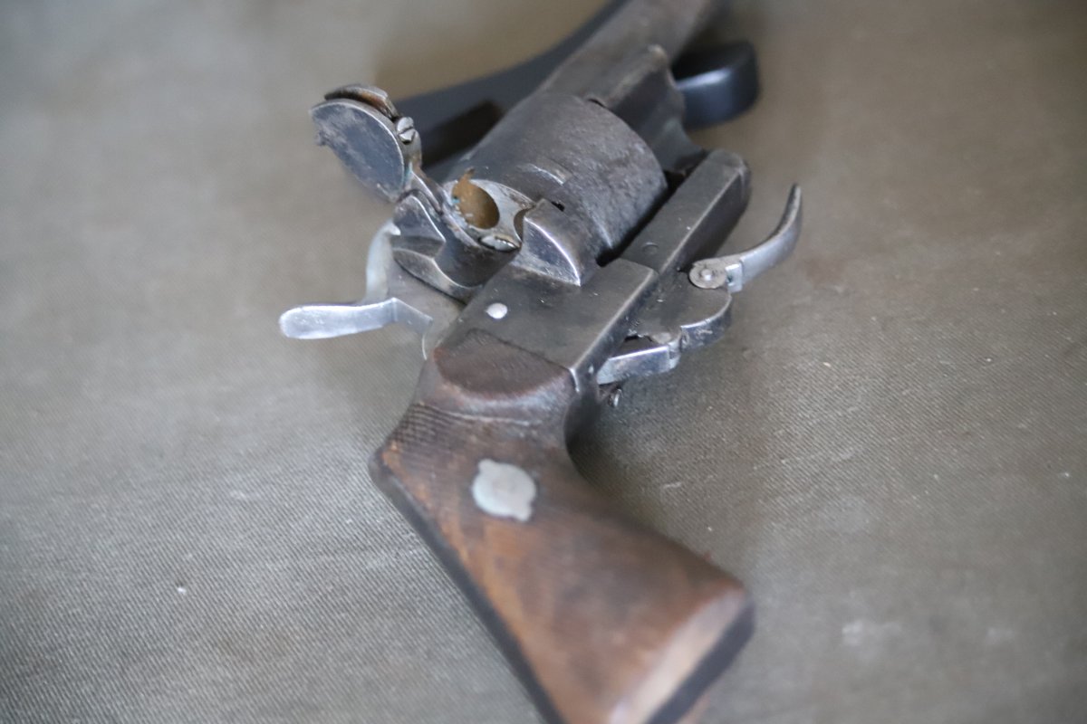 Revolver à broche calibre 9mm - Espagne, Eibar, 2nde moitié du 19ème siècle -photo-4