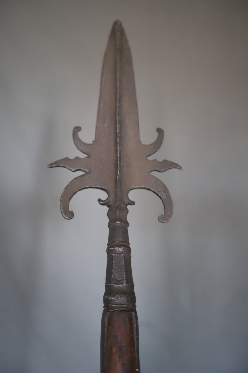 Polearm, French Halberd – France, 18th Century-photo-2