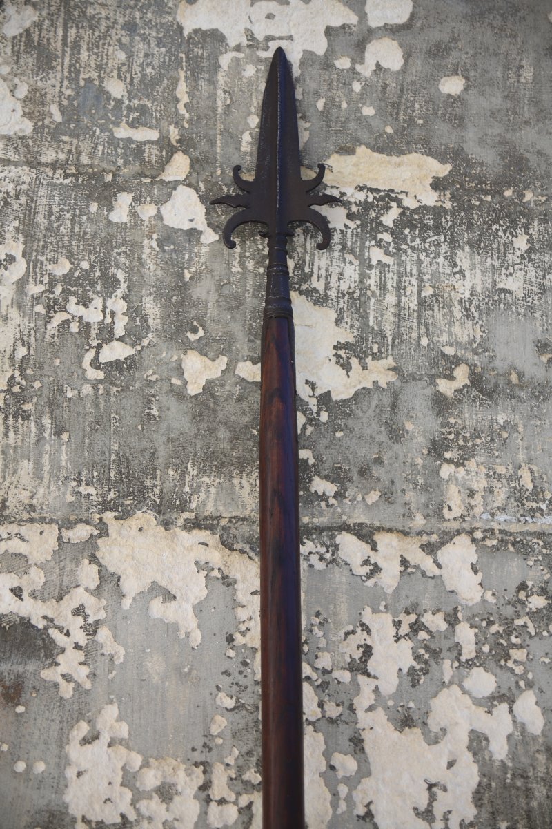 Polearm, French Halberd – France, 18th Century-photo-1