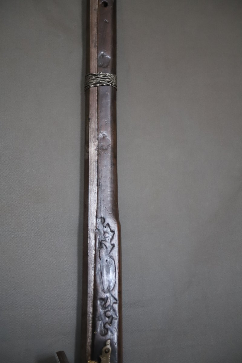 Algerian Rifle Known As The Moukhala - Algeria, 19th Century -photo-3