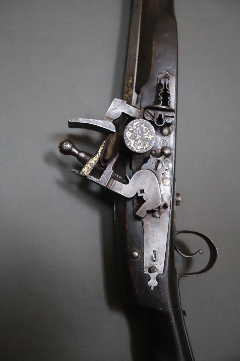 Fusil Marocain dit Moukhala - Maroc, région du Rif, 19ème siècle-photo-4