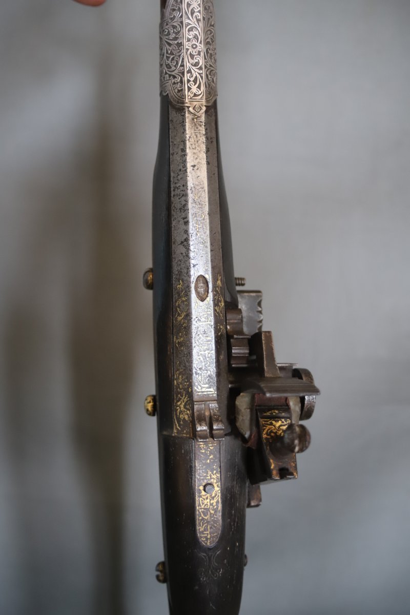 Fusil Marocain dit Moukhala - Maroc, région du Rif, 19ème siècle-photo-1