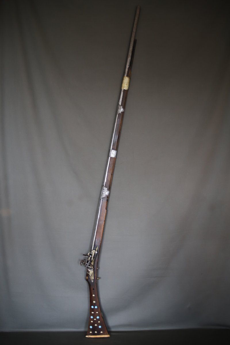 Fusil Algérien dit Moukhala - Algérie, 19ème Siècle -photo-2