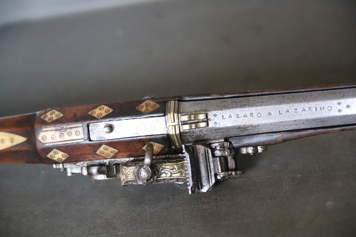 Fusil Algérien dit Moukhala - Algérie, 19ème Siècle -photo-3