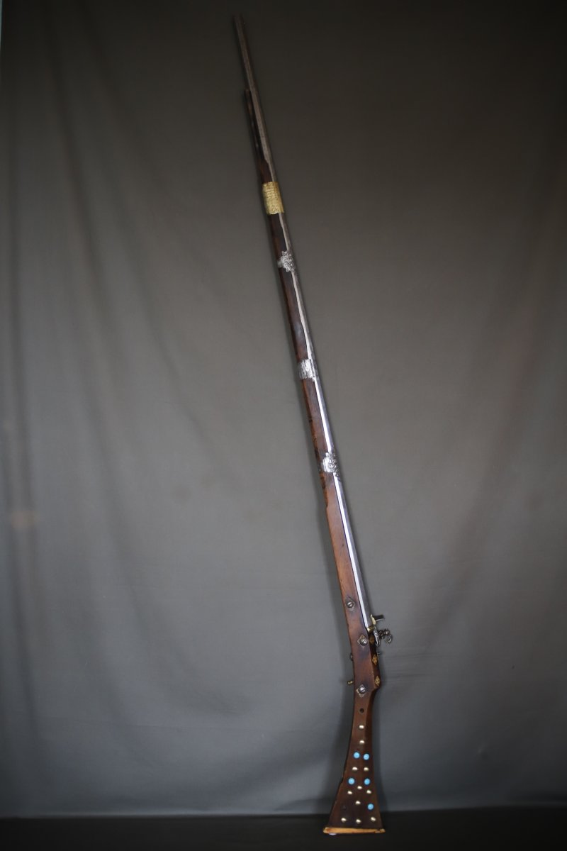 Fusil Algérien dit Moukhala - Algérie, 19ème Siècle -photo-4