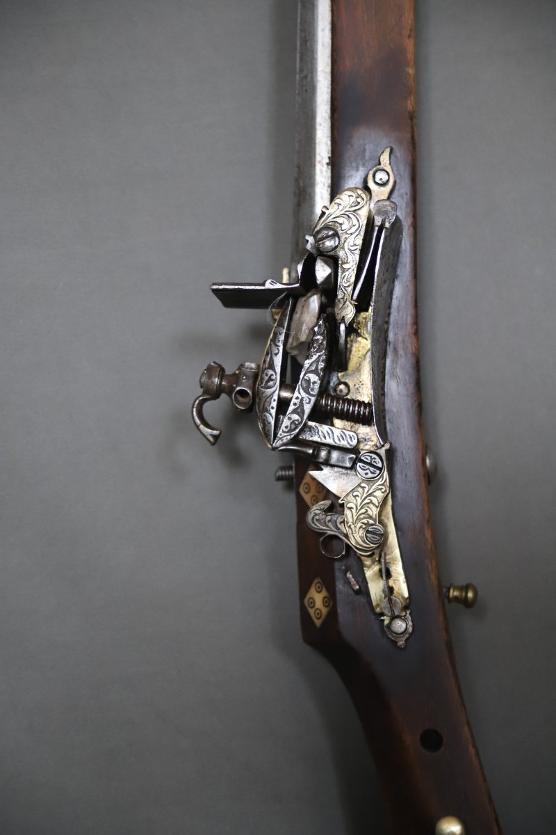 Fusil Algérien dit Moukhala - Algérie, 19ème Siècle -photo-1