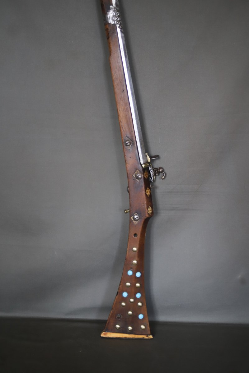 Fusil Algérien dit Moukhala - Algérie, 19ème Siècle -photo-4