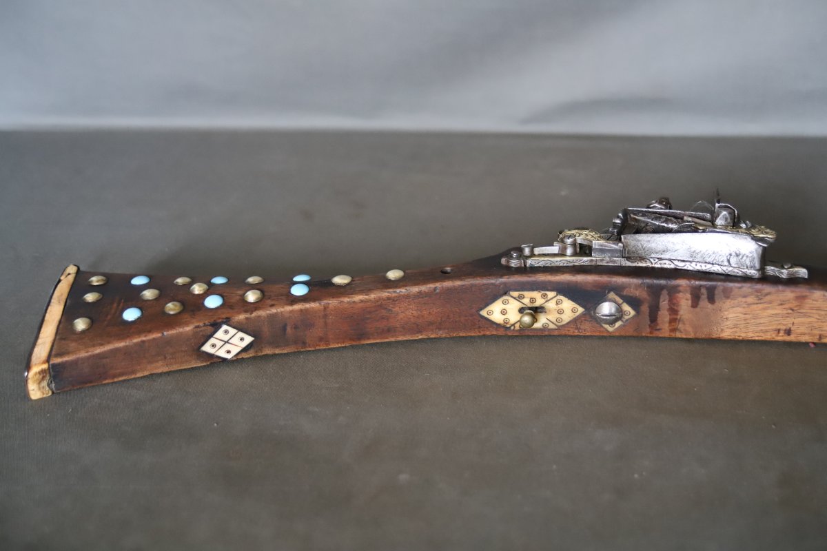 Fusil Algérien dit Moukhala - Algérie, 19ème Siècle -photo-5