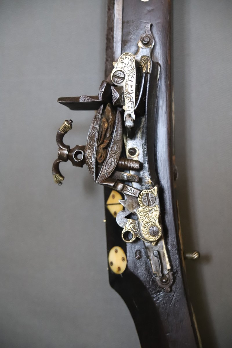 Fusil Algérien dit Moukhala - Algérie, 19ème Siècle -photo-4