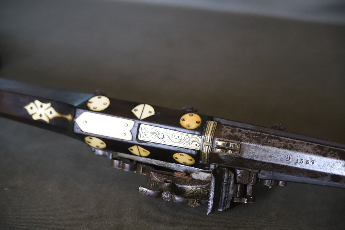Fusil Algérien dit Moukhala - Algérie, 19ème Siècle -photo-3