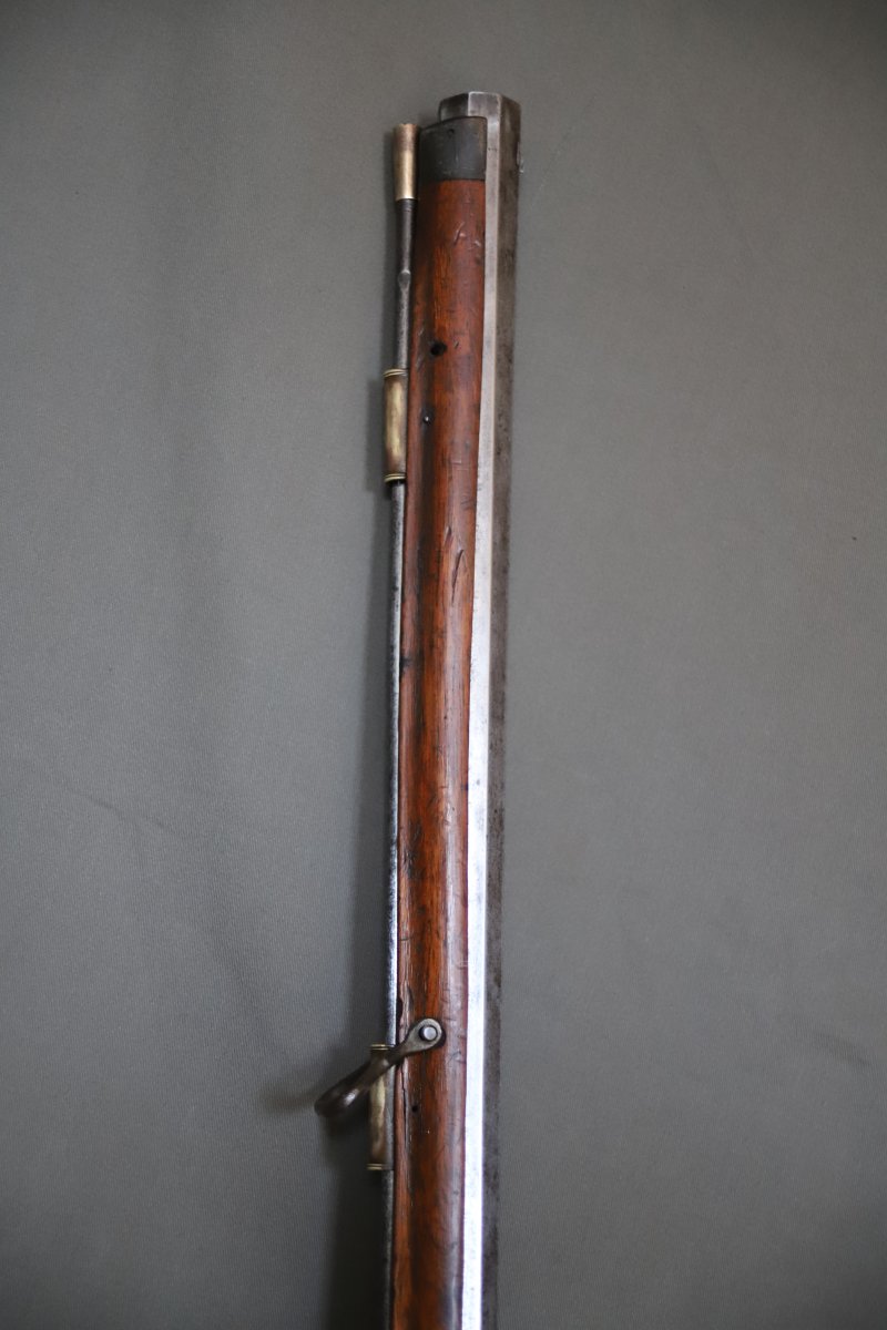 Heavy-barreled Precision Rifle - Possibly German, 19th Century-photo-2