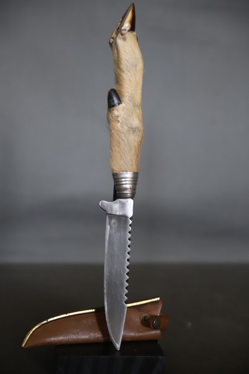 Ancien petit couteau de Chasse Allemand dit Nicker-photo-2