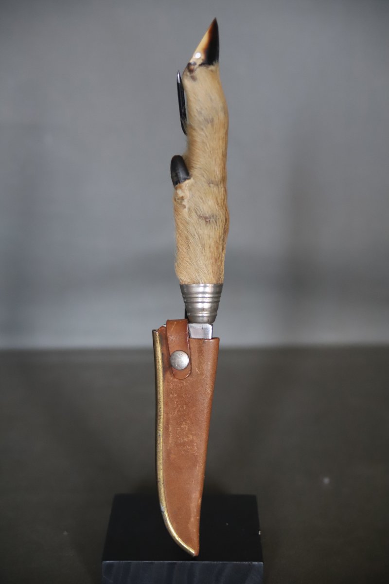 Ancien petit couteau de Chasse Allemand dit Nicker-photo-3