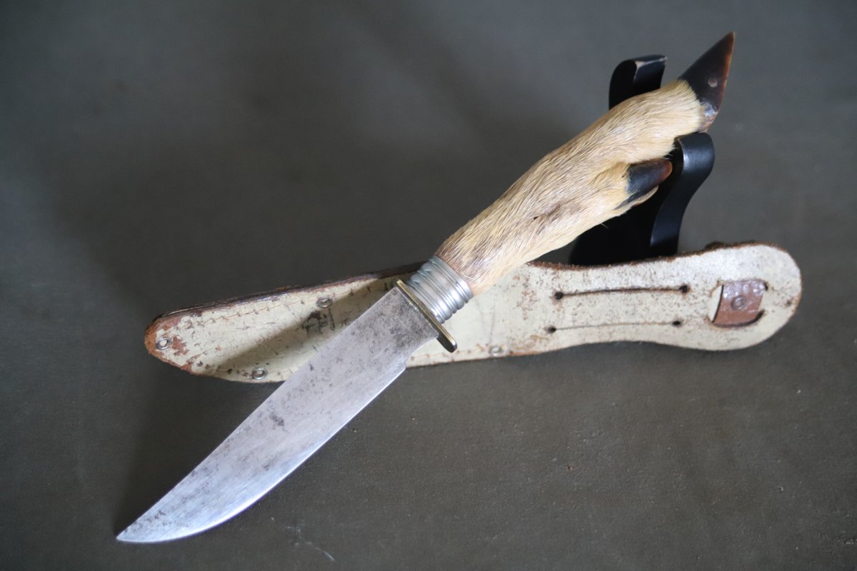 Antique German Hunting Knife - Matador Solingen, Germany-photo-3