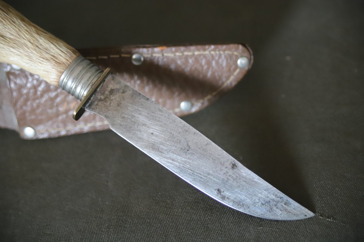 Antique German Hunting Knife - Matador Solingen, Germany-photo-1