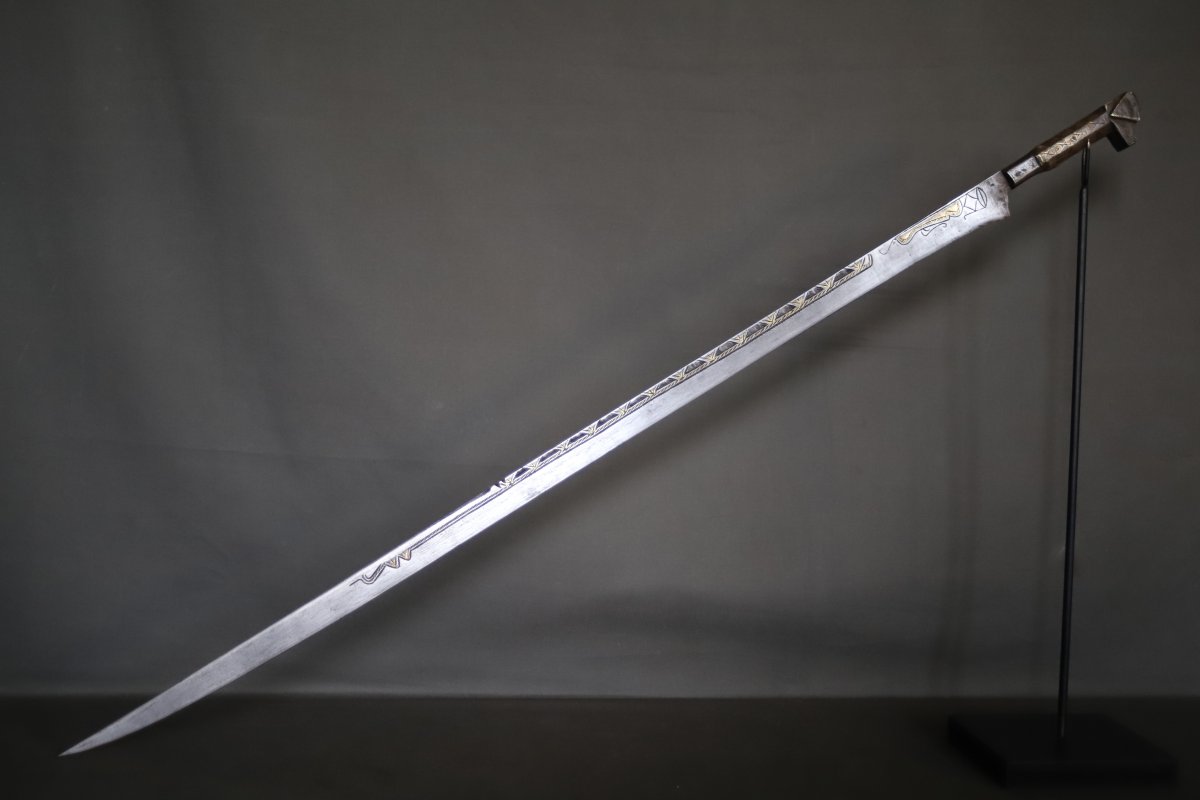 Sabre Kabyle dit flissa - Algérie, Kabylie, 19ème siècle début 20ème siècle-photo-2