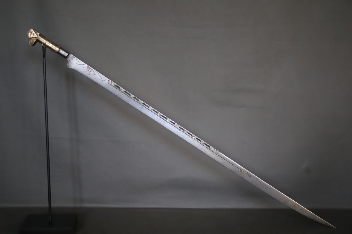 Sabre Kabyle dit flissa - Algérie, Kabylie, 19ème siècle début 20ème siècle-photo-3