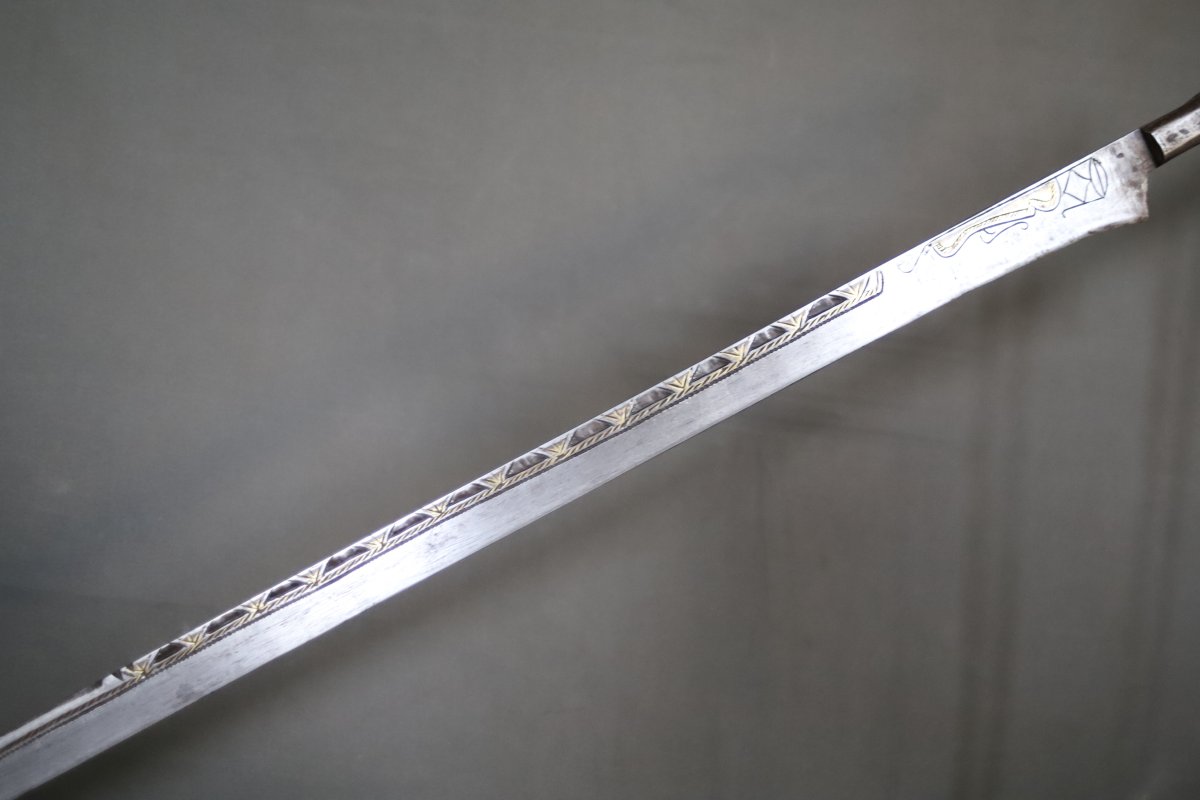 Sabre Kabyle dit flissa - Algérie, Kabylie, 19ème siècle début 20ème siècle-photo-1