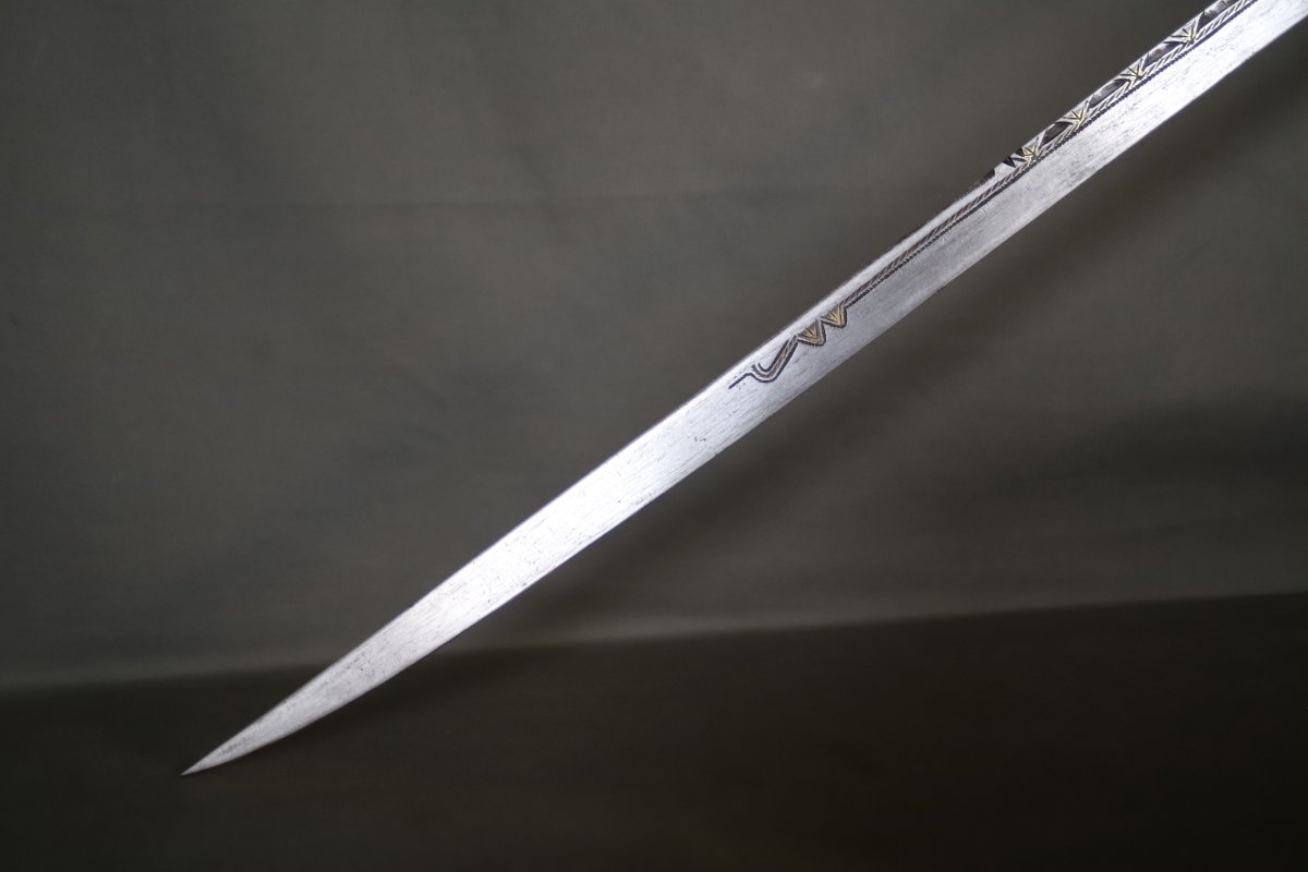 Sabre Kabyle dit flissa - Algérie, Kabylie, 19ème siècle début 20ème siècle-photo-2