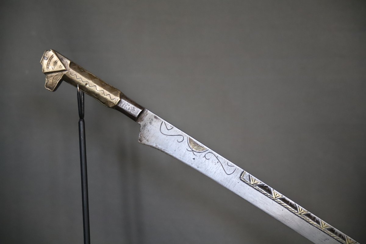Sabre Kabyle dit flissa - Algérie, Kabylie, 19ème siècle début 20ème siècle-photo-5