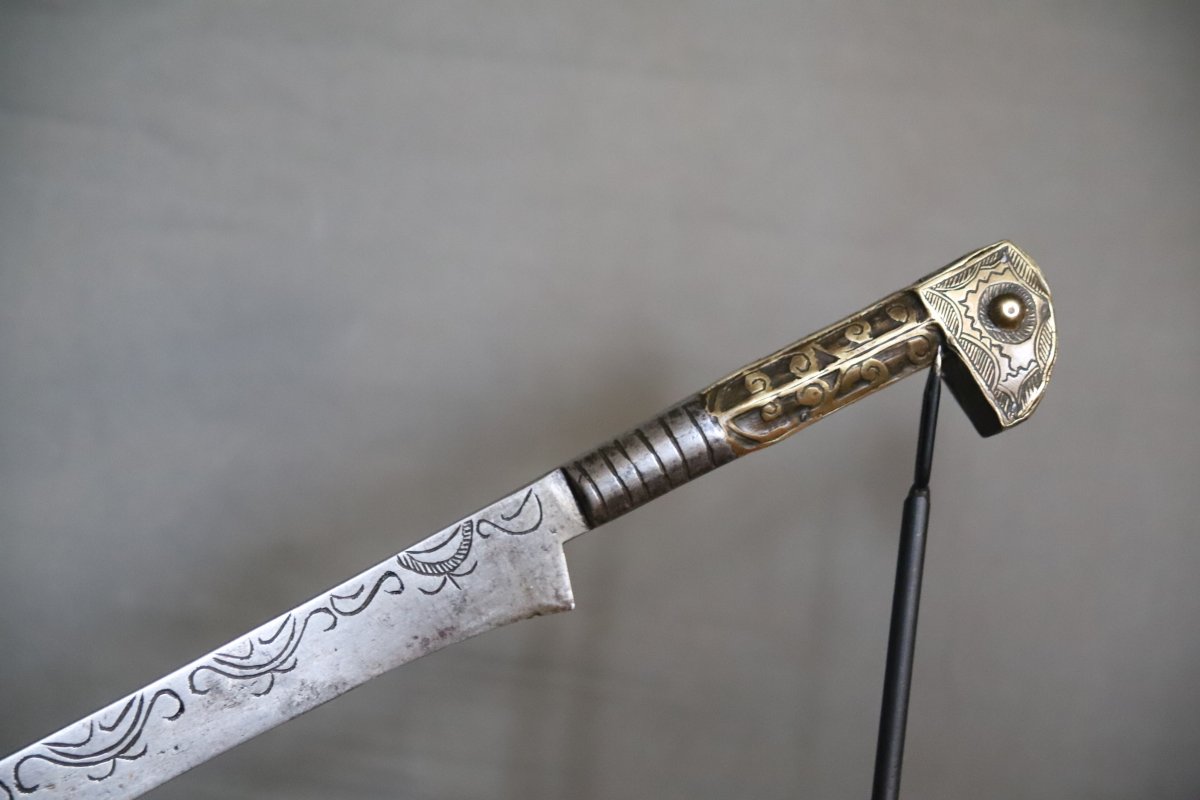 Sabre Kabyle dit flissa - Algérie, Kabylie, 19ème siècle début 20ème siècle-photo-4