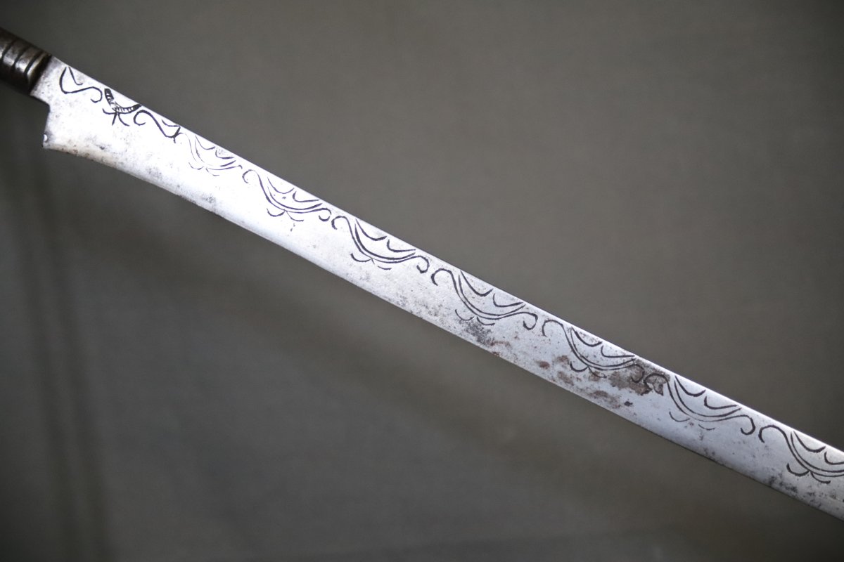 Sabre Kabyle dit flissa - Algérie, Kabylie, 19ème siècle début 20ème siècle-photo-2