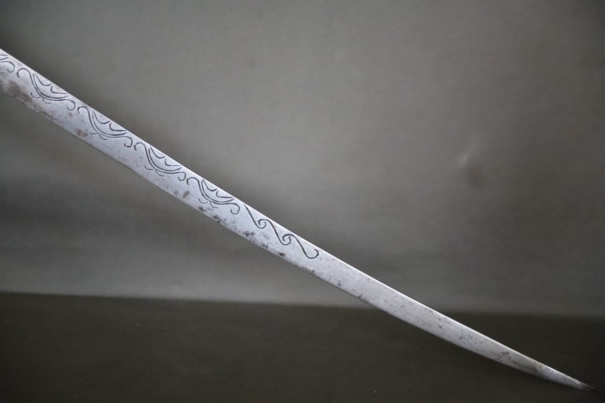 Sabre Kabyle dit flissa - Algérie, Kabylie, 19ème siècle début 20ème siècle-photo-3