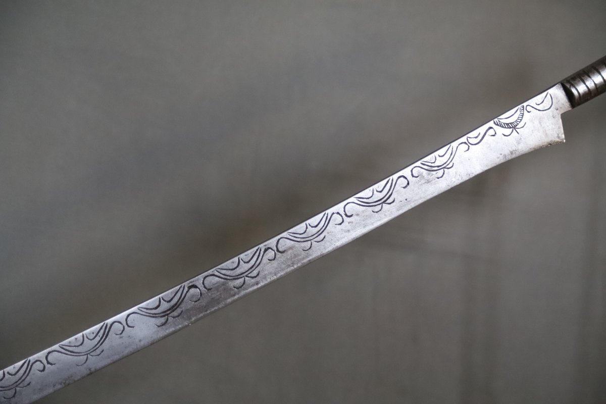 Sabre Kabyle dit flissa - Algérie, Kabylie, 19ème siècle début 20ème siècle-photo-5