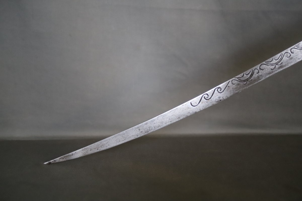 Sabre Kabyle dit flissa - Algérie, Kabylie, 19ème siècle début 20ème siècle-photo-6