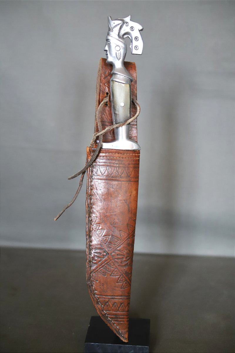 Antique Large Mexican Knife - Mexico, Oaxaca, Probably From The 1960s–70s