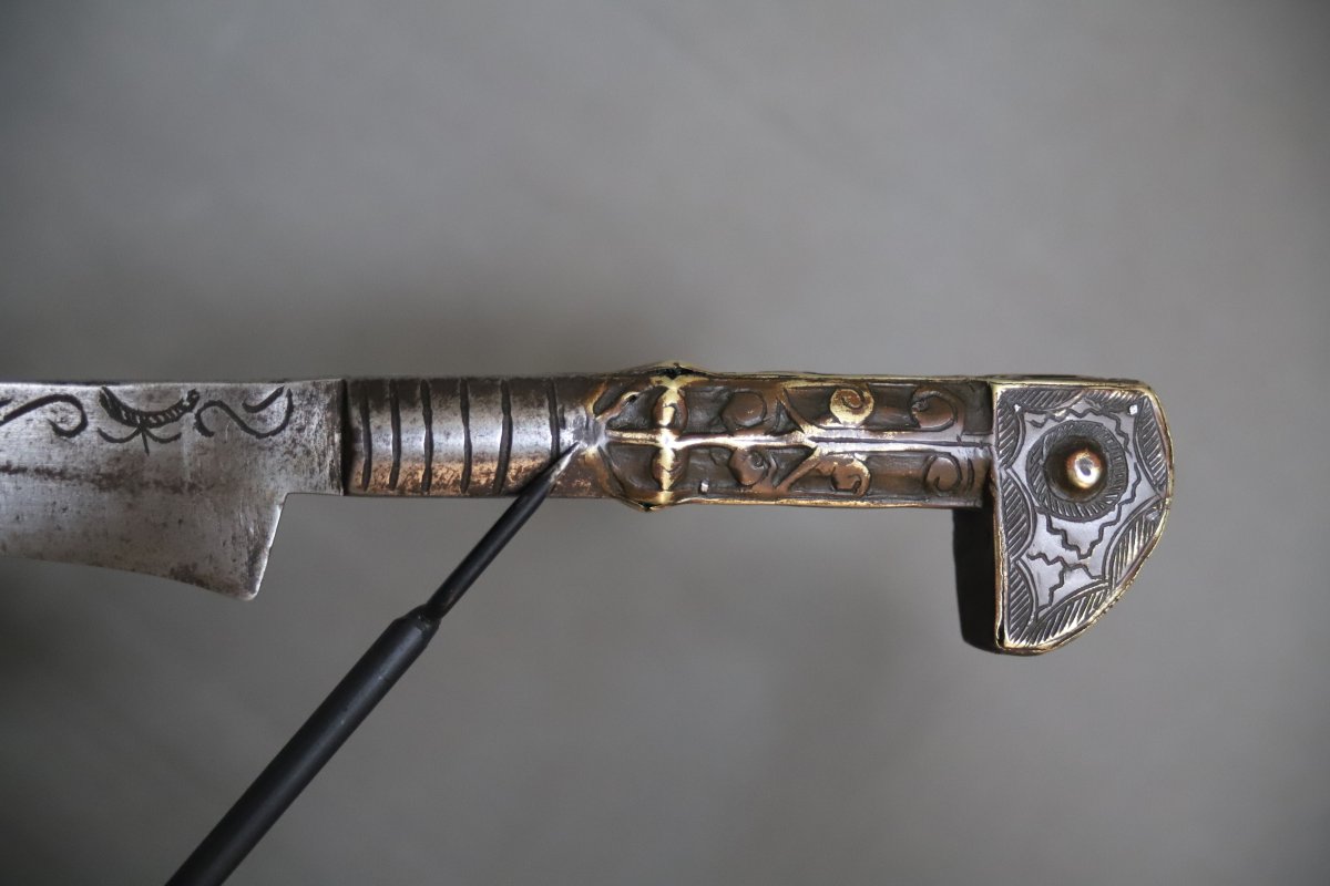 Sabre Kabyle dit flissa - Algérie, Kabylie, 19ème siècle début 20ème siècle -photo-1