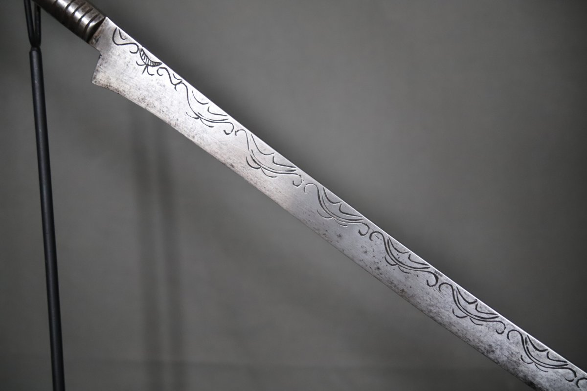 Sabre Kabyle dit flissa - Algérie, Kabylie, 19ème siècle début 20ème siècle -photo-2