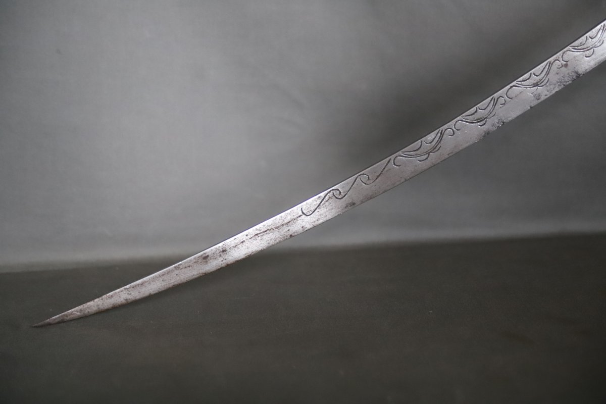 Sabre Kabyle dit flissa - Algérie, Kabylie, 19ème siècle début 20ème siècle -photo-5