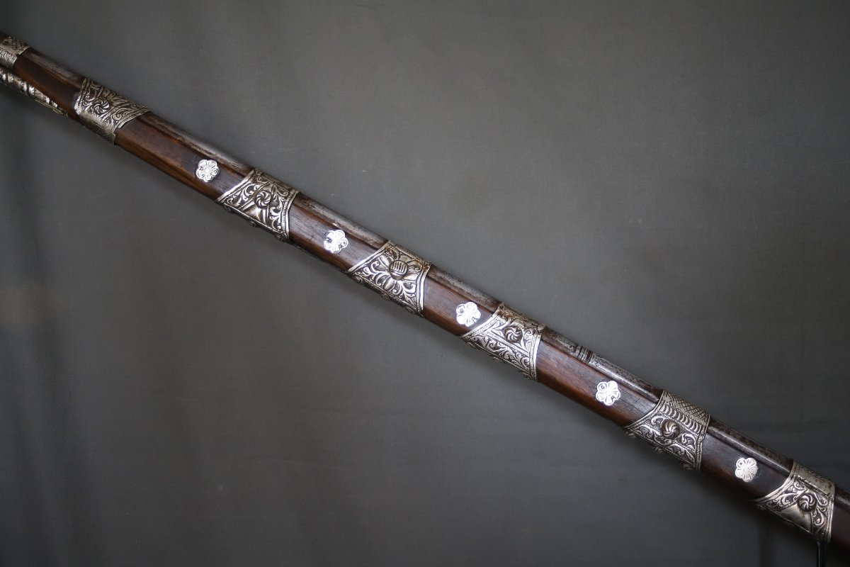 1837, Capture Of Constantine - Algerian Moukhala Flintlock Rifle-photo-6
