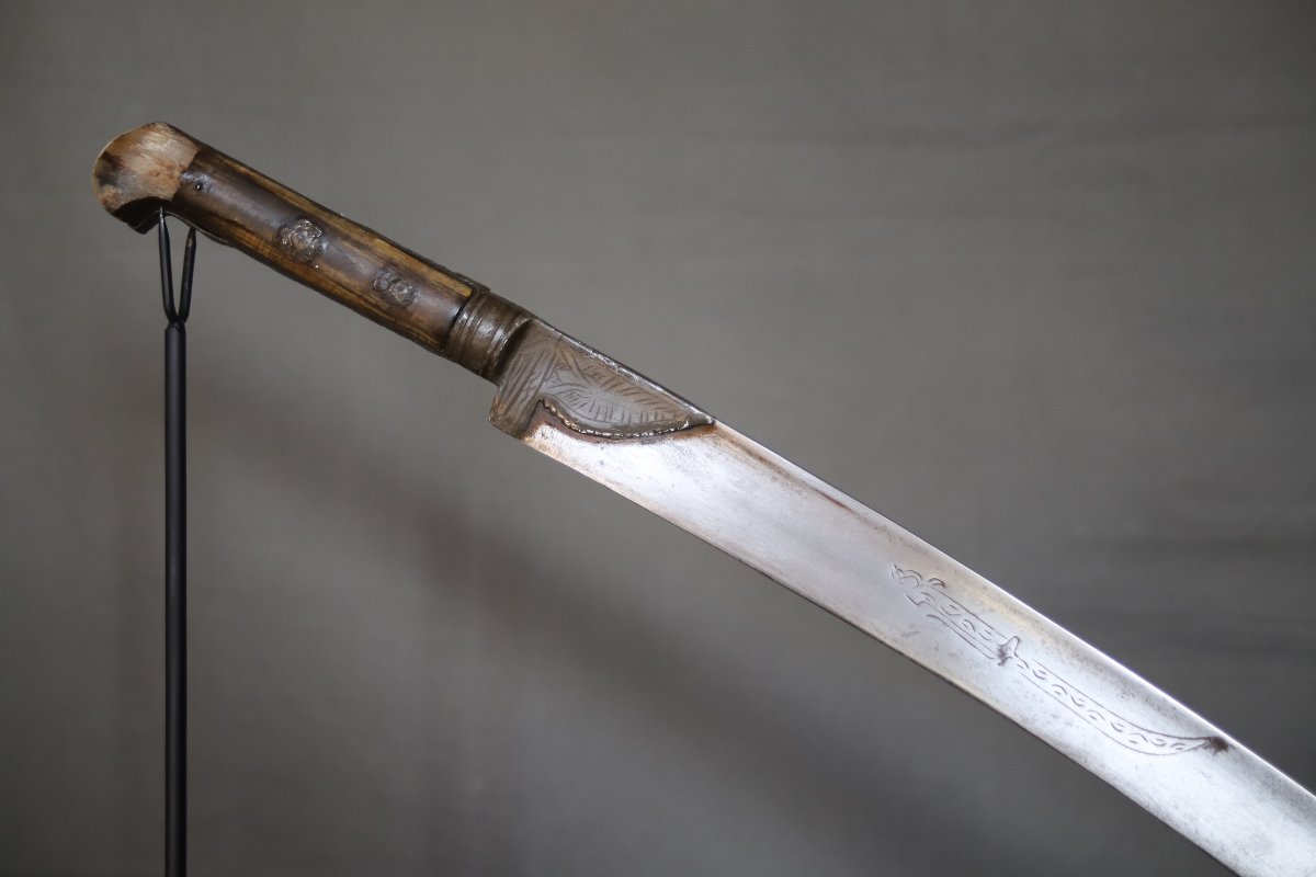 Short Saber Known As A Yatagan - Ottoman Empire, Probably Algeria, 19th Century -photo-4