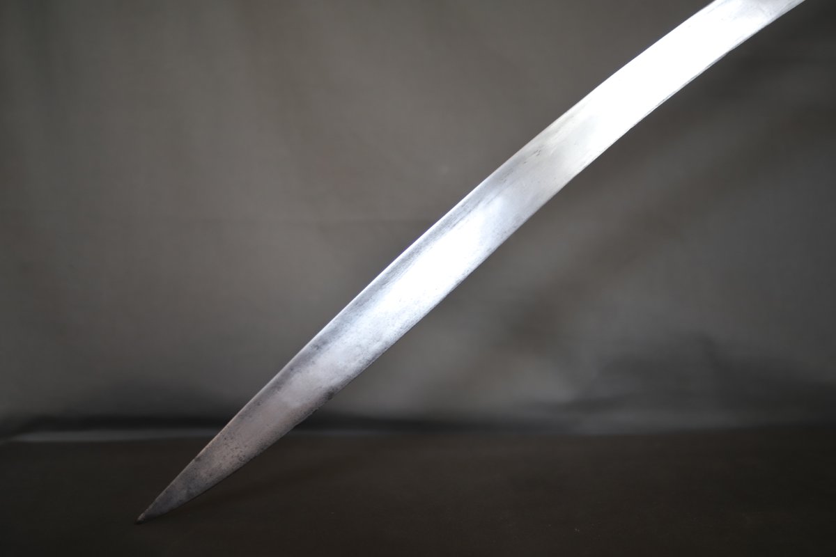 Short Saber Known As A Yatagan - Ottoman Empire, Probably Algeria, 19th Century -photo-5