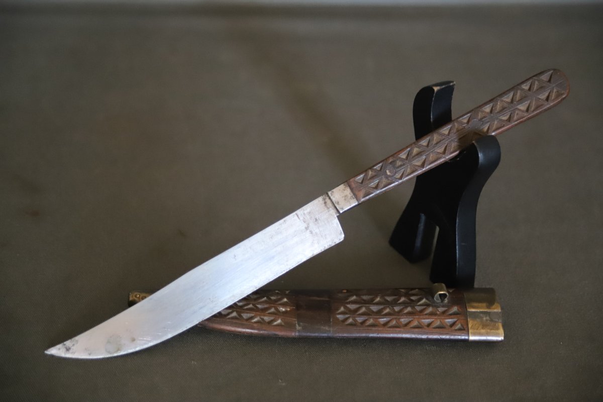Traditional Kabyle Knife - Algeria, Kabylie, First Half Of The 20th Century -photo-4