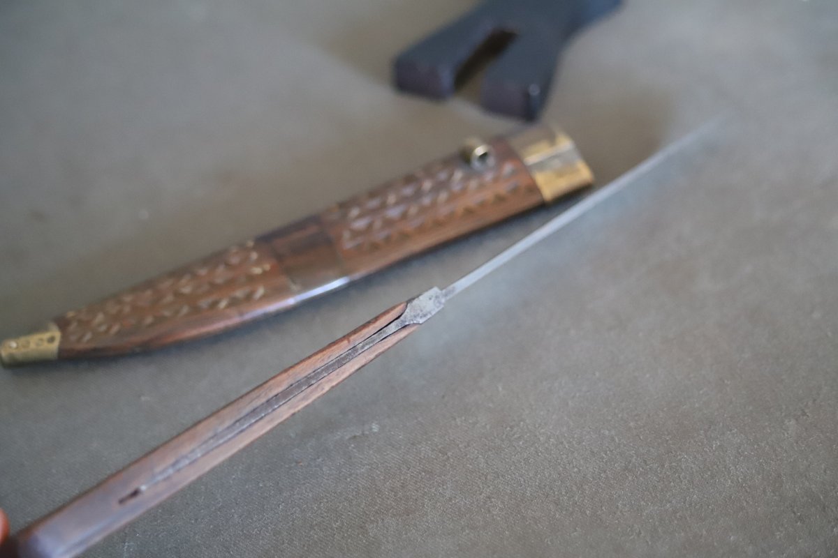 Traditional Kabyle Knife - Algeria, Kabylie, First Half Of The 20th Century -photo-1