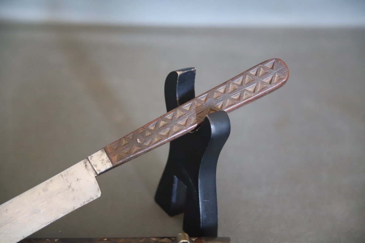 Traditional Kabyle Knife - Algeria, Kabylie, First Half Of The 20th Century -photo-6