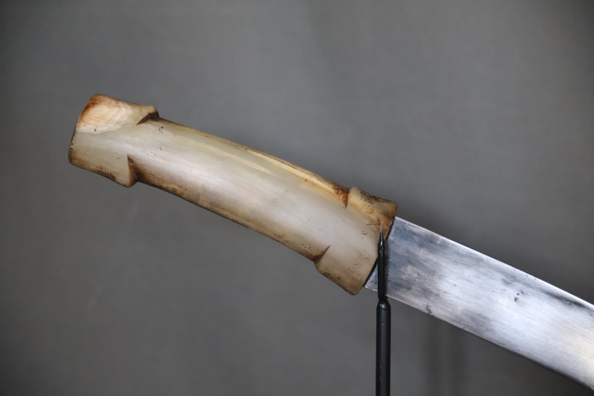 Sudanese Short Saber Known As A Yatagan - Sudan, 19th Century-photo-4