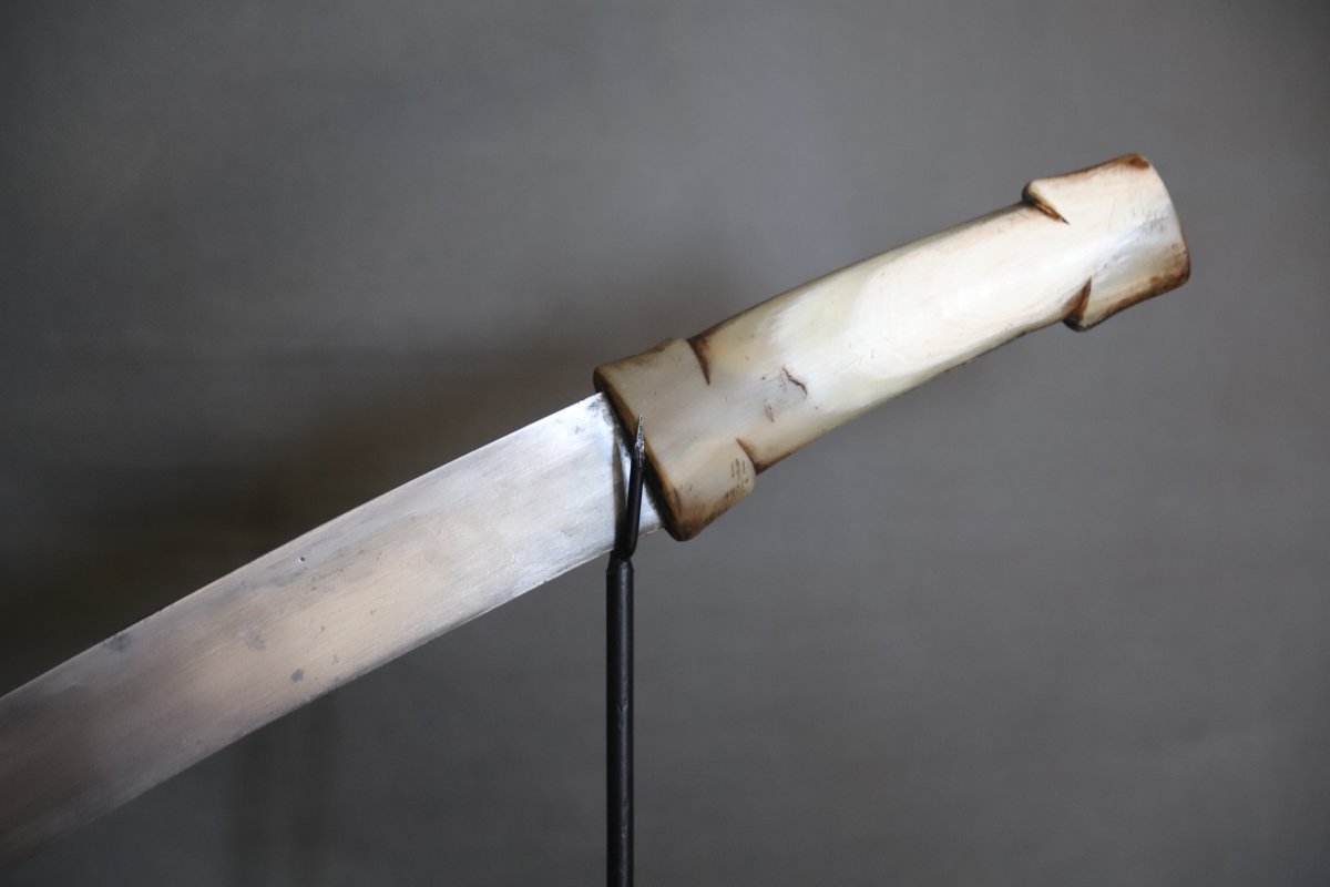 Sudanese Short Saber Known As A Yatagan - Sudan, 19th Century-photo-1