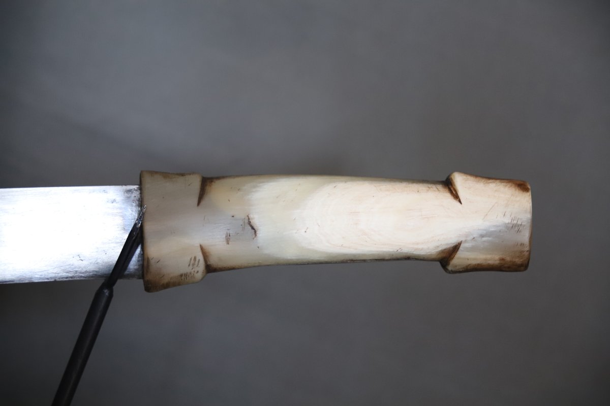 Sudanese Short Saber Known As A Yatagan - Sudan, 19th Century-photo-3