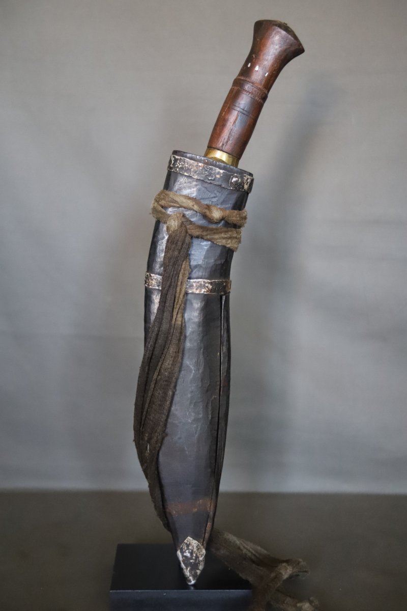 Nepalese Knife Known As A Kukuri (kukri, Khukri) - Nepal, Mid-20th Century -photo-2